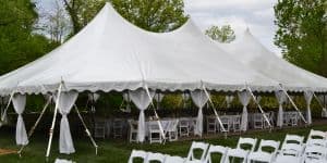 Triangle Party Rentals tent