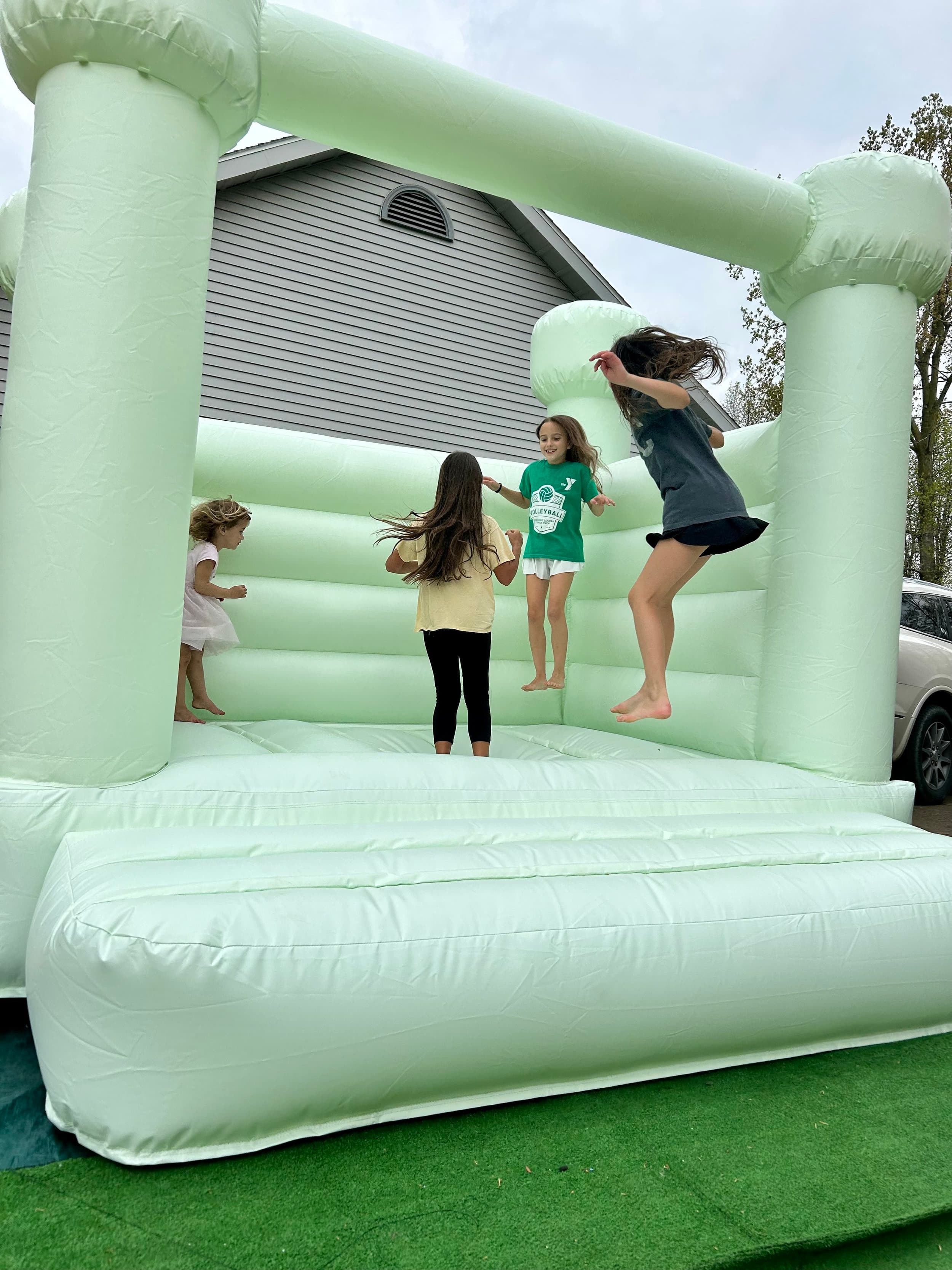 Above the Best Rentals marquee