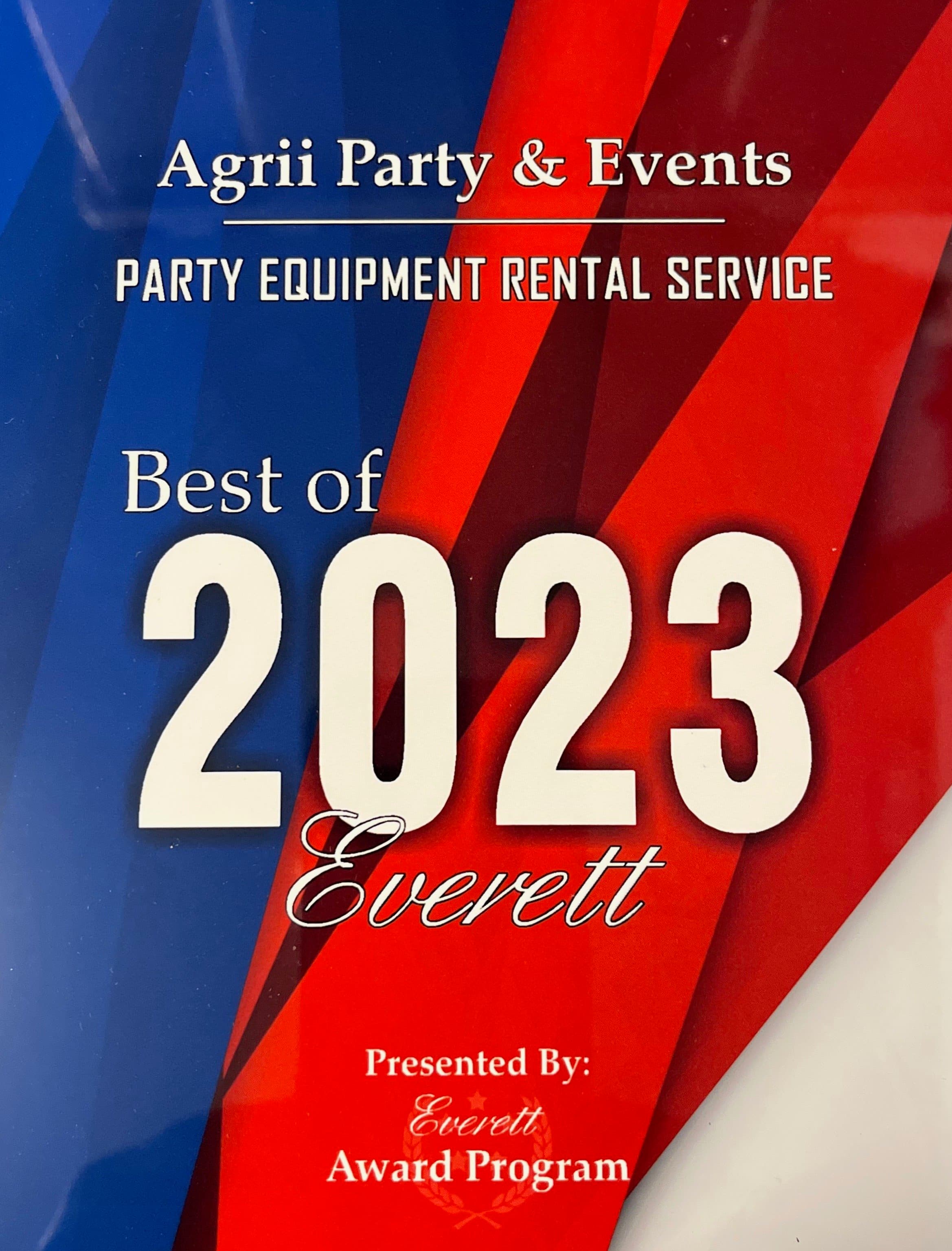 Agrii Party & Events tent