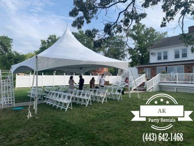 AK Party Rentals marquee