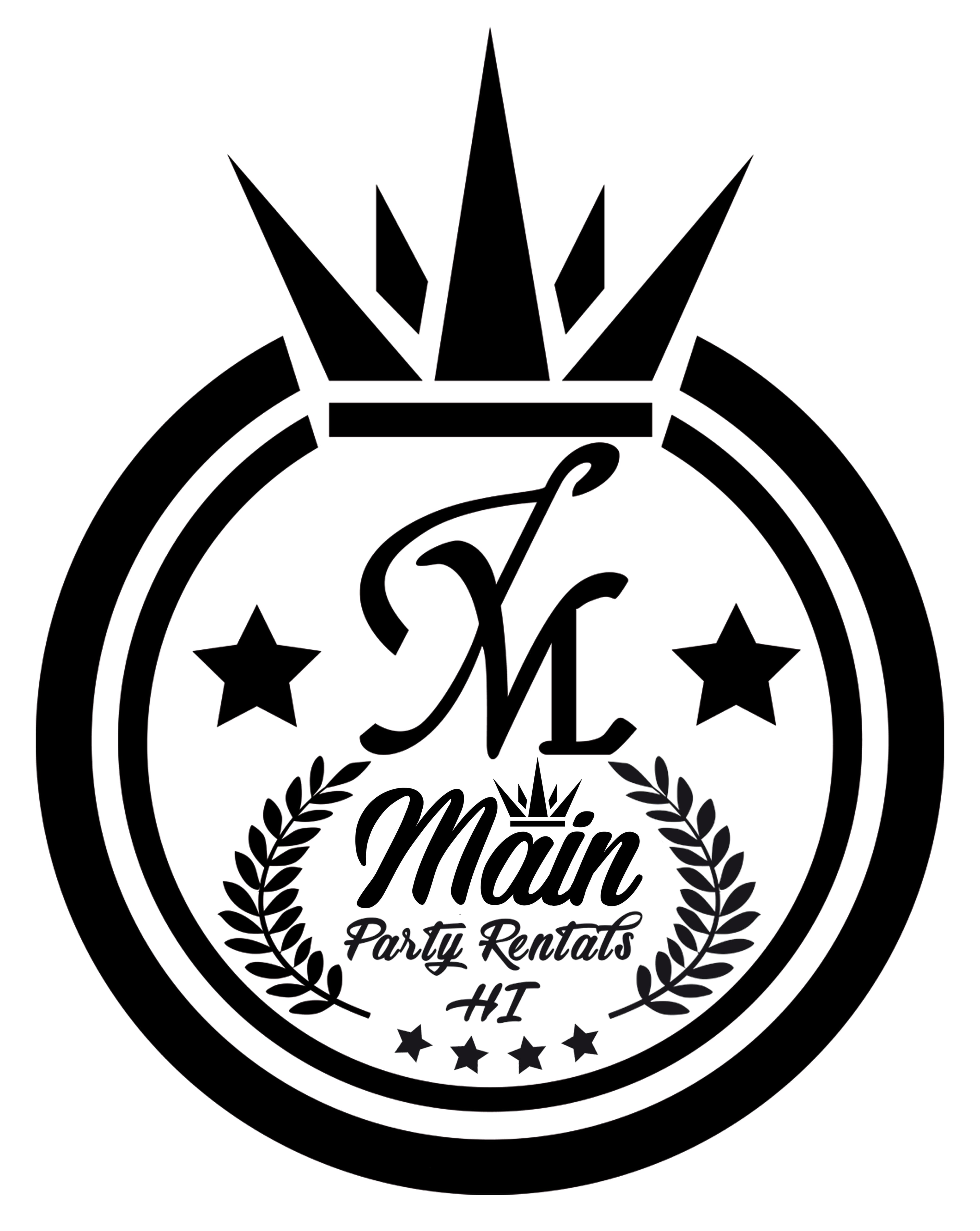 Main Party Rentals HI marquee