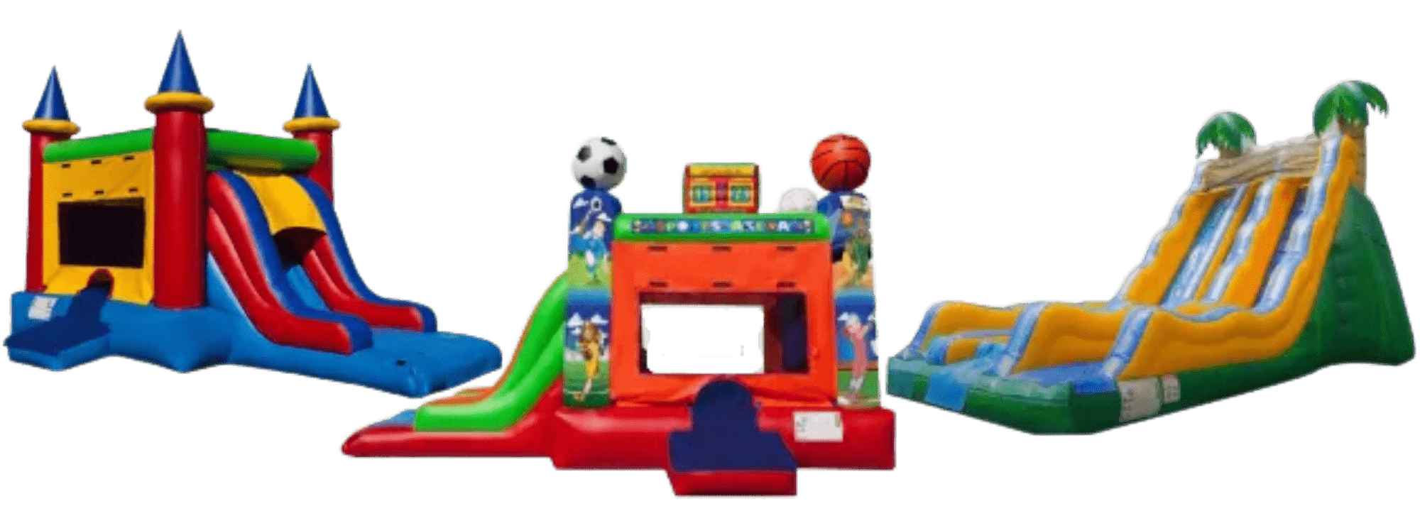 Mega Happy Rentals marquee