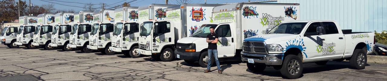 My Cousin Vinny's Rentals marquee