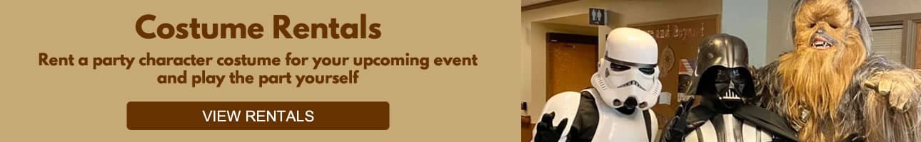 Rent A Party Character tent