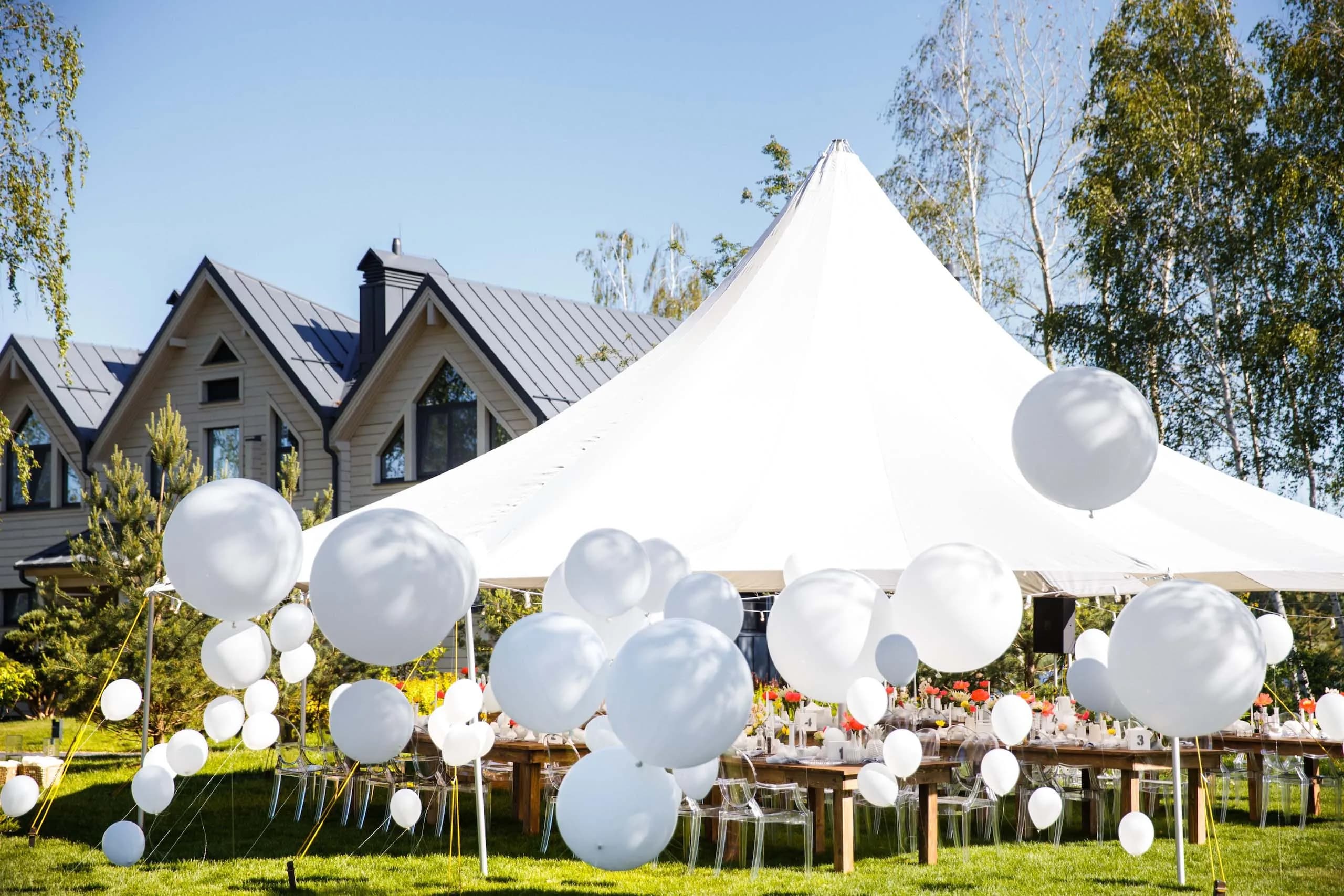 RM Party Rentals tent