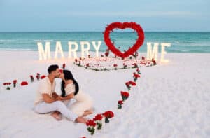 Seashell Wedding Company tent